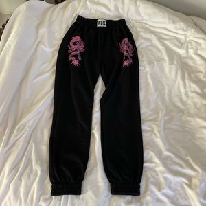 Adika black sweatpants worn once